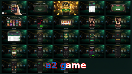 Main screen of A2 Game bet page for PK players